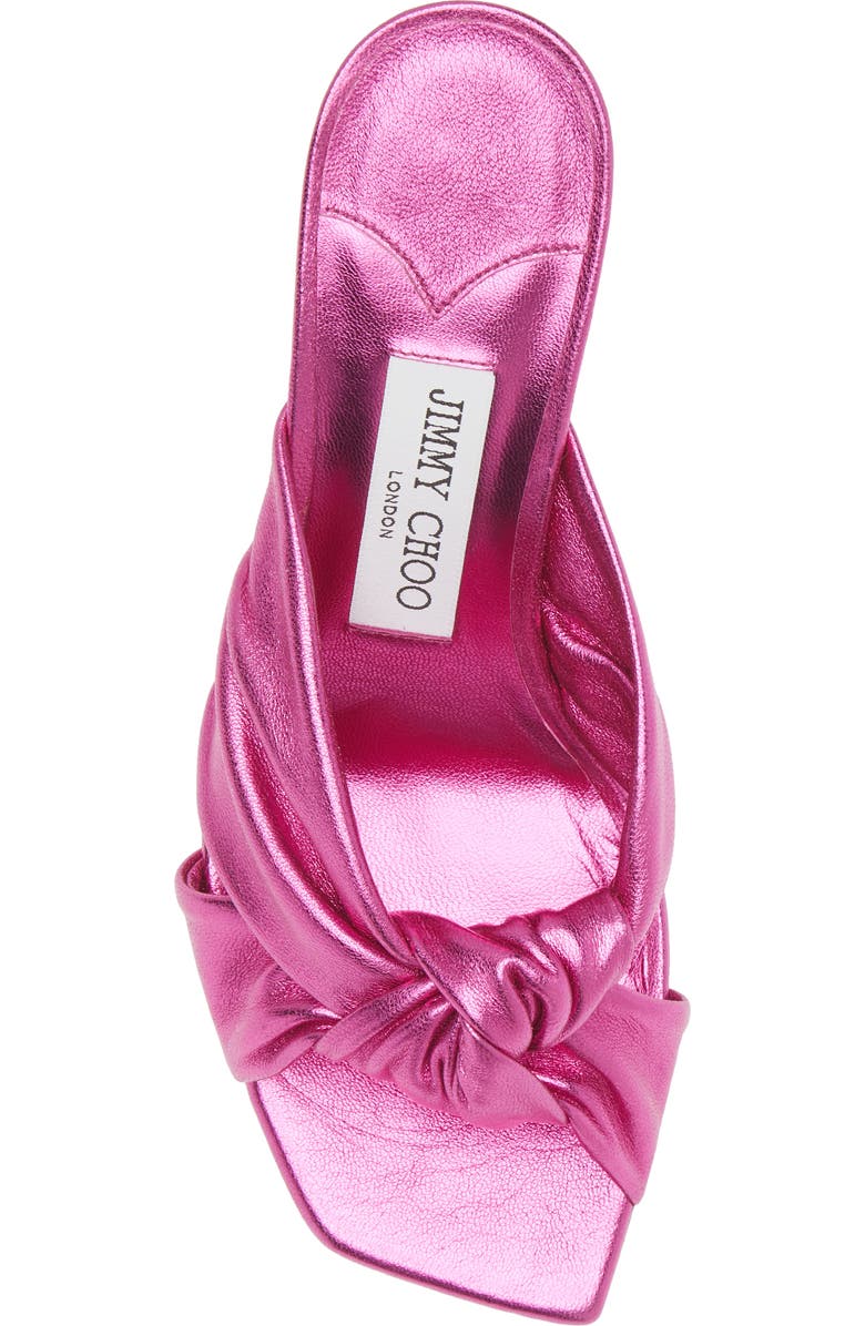 Jimmy Choo Avenue Square Toe Slide Sandal, Alternate, color,