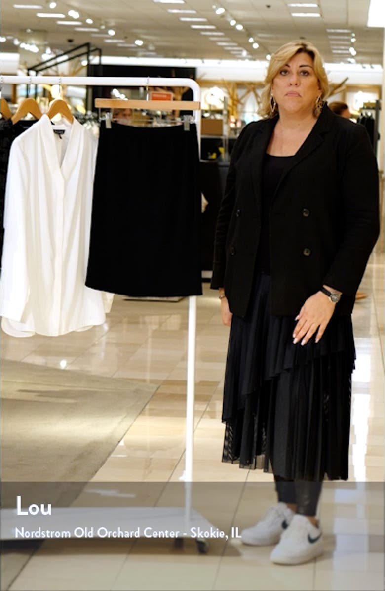 Knit Pencil Skirt, sales video thumbnail