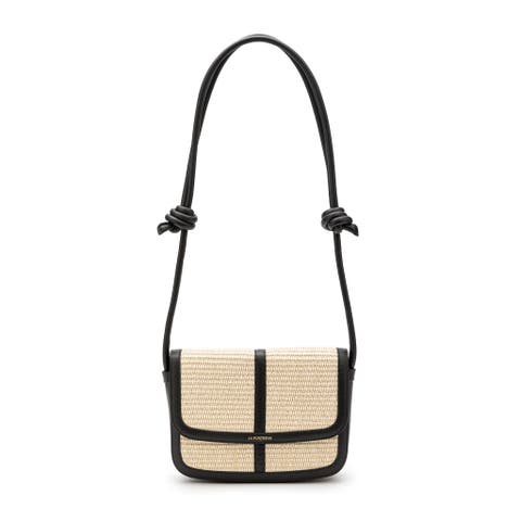 Lucía Jute Bag With Leather Details