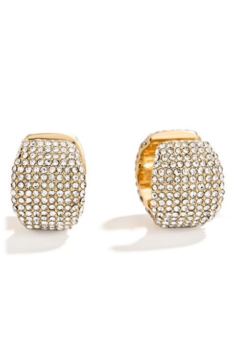 Whitney Pavé Crystal Stud Earrings