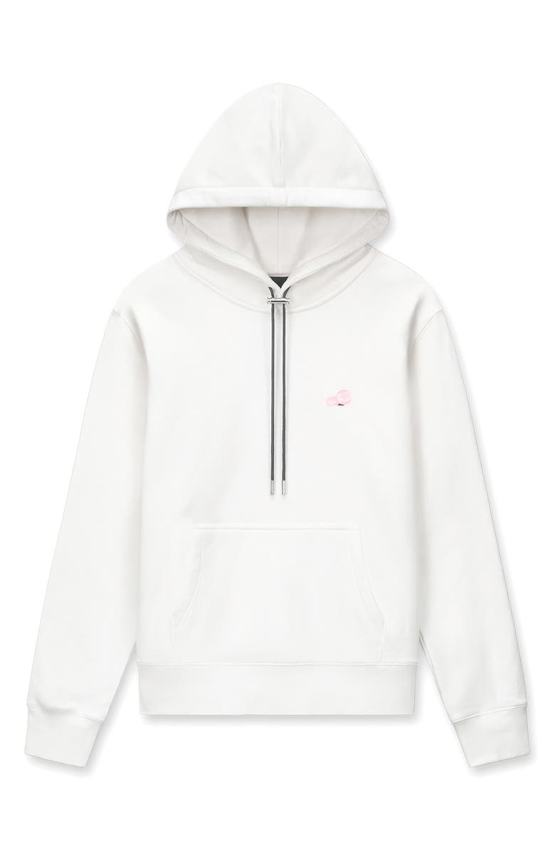 RtA Dion Graphic Hoodie, Main, color, White Contraband