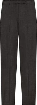 Theory Sleek Flannel High Waist Taper Pants