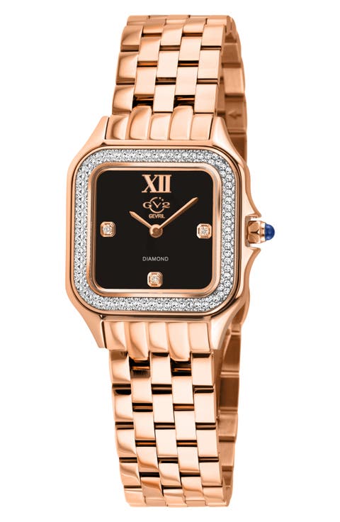 Milan Diamond Dial Bracelet Watch, 27.5mm - 0.015ct.