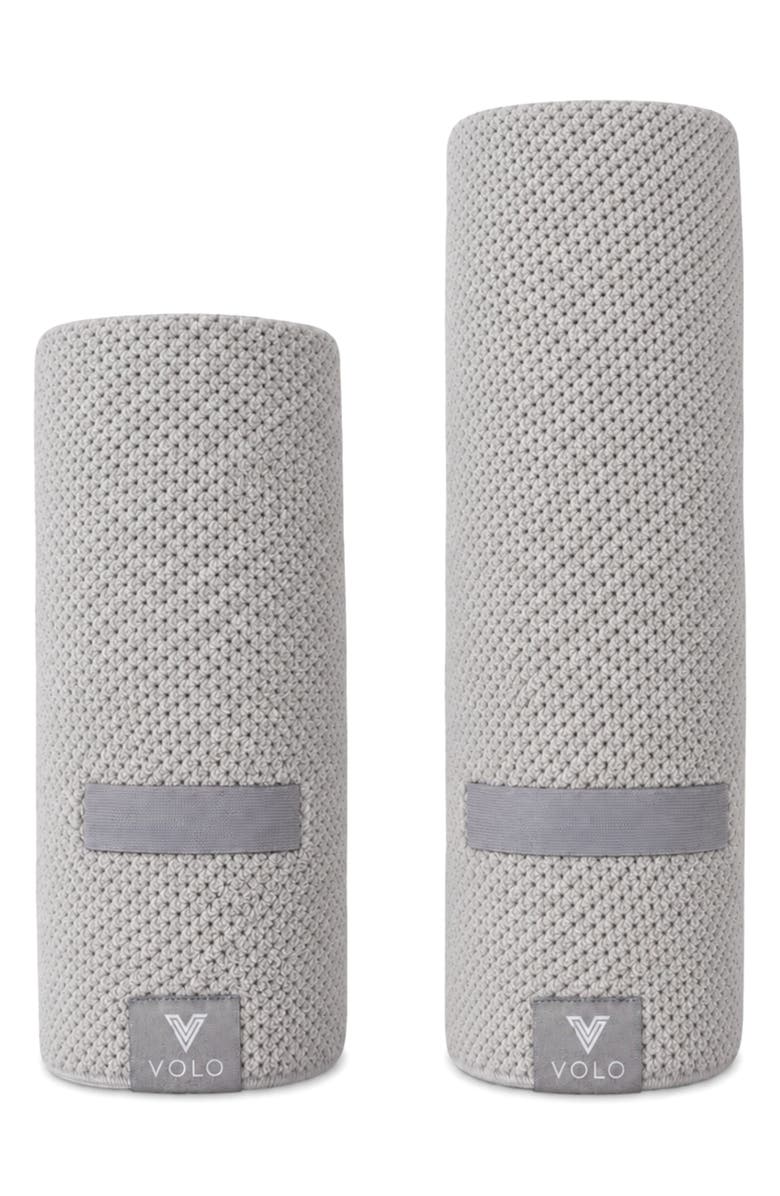 VOLO Super Hero XL Hair Towel, Main, color, Luna Gray