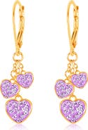 Chanteur Kids' Heart Drop Earrings