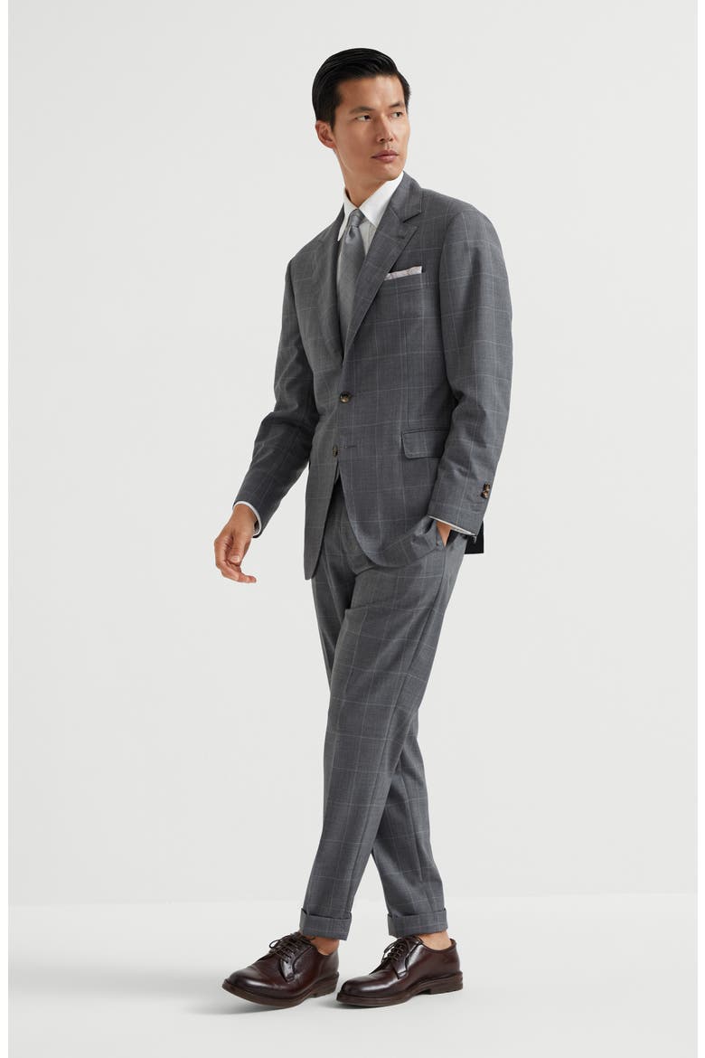 Formal fit trousers, Alternate, color, Grey