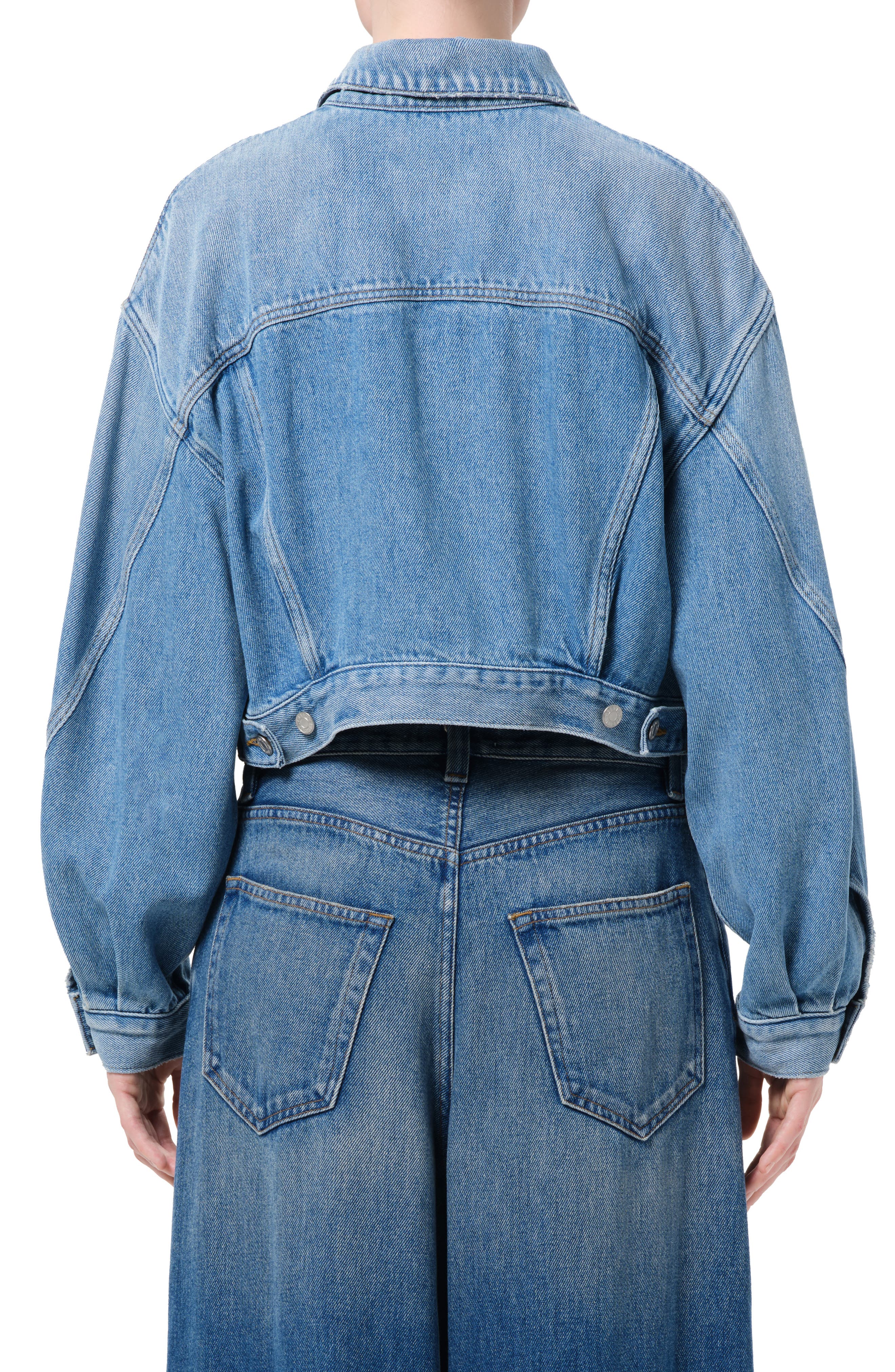 Palmer Denim Trucker Jacket - image 2