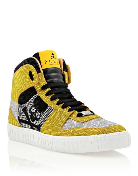 Notorious  Hi-Top With Crystals Unisex