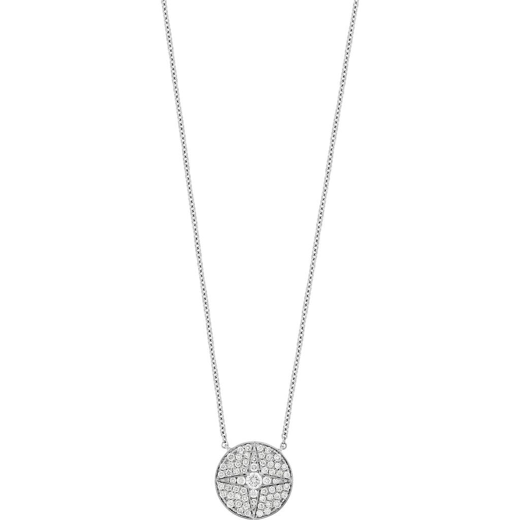 Bony Levy Diamond Pendant Necklace In Silver