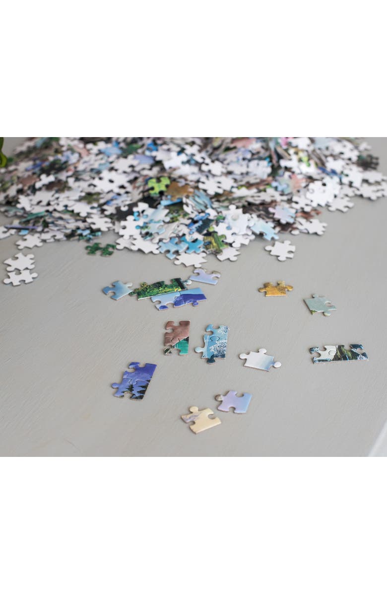 Bob Ross These Things Live Right In Your Brush 1000 Piece Jigsaw Puzzle, Alternate, color, Multi-Colored