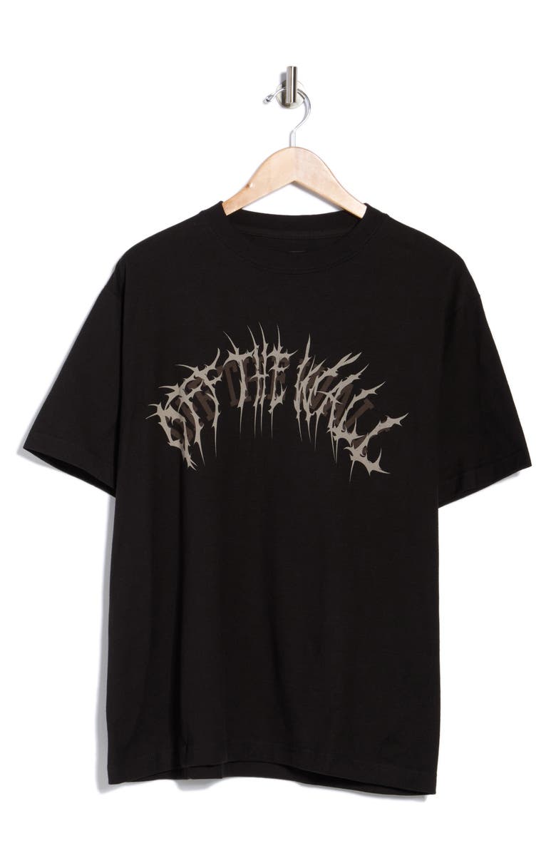 Vans Metal Arch Logo Graphic T-Shirt, Alternate, color, Black