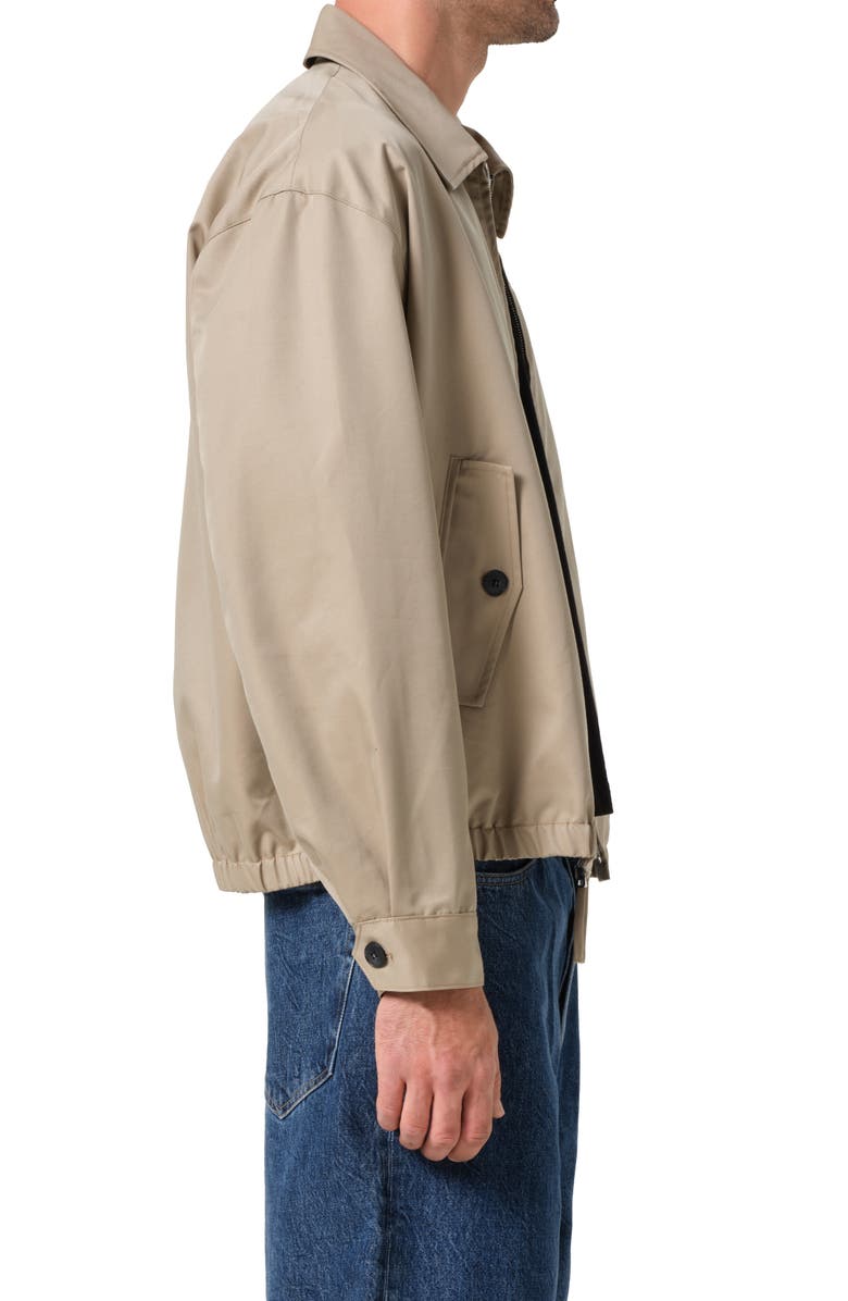 AGOLDE Torrest Harrington Jacket, Alternate, color, Khaki (Light Tan)