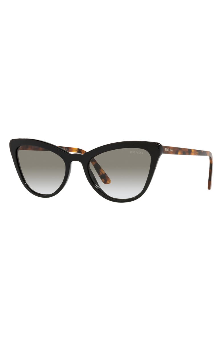 Prada 56mm Cat Eye Sunglasses, Alternate, color, 