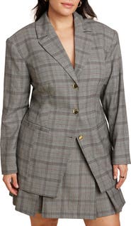 ELOQUII Nipped Waist Blazer With Back Adjuster