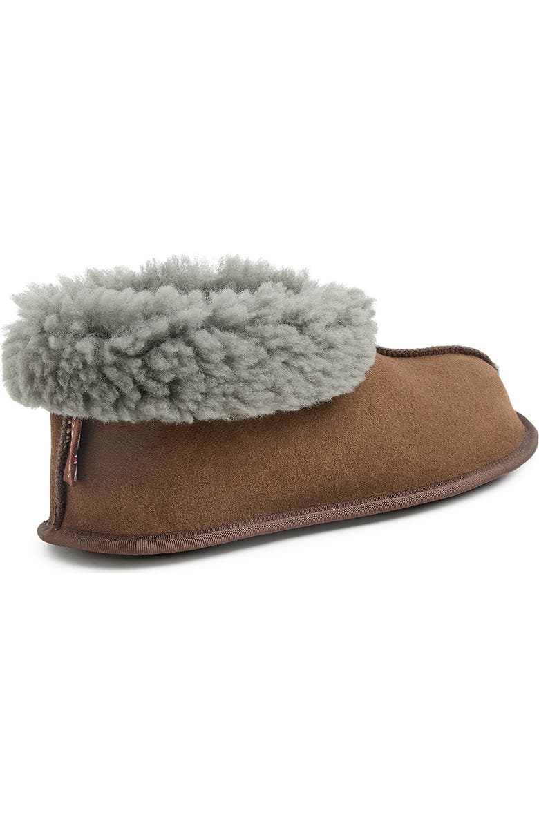 Celtic & Co. British Soft Sole Bootee Slipper, Alternate, color, Khaki