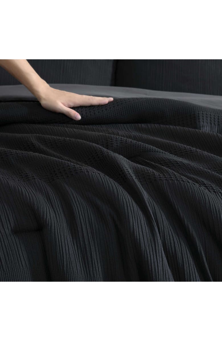 Kenneth Cole Reversible Variegated Waffle 14-Piece Comforter Set, Main, color, 