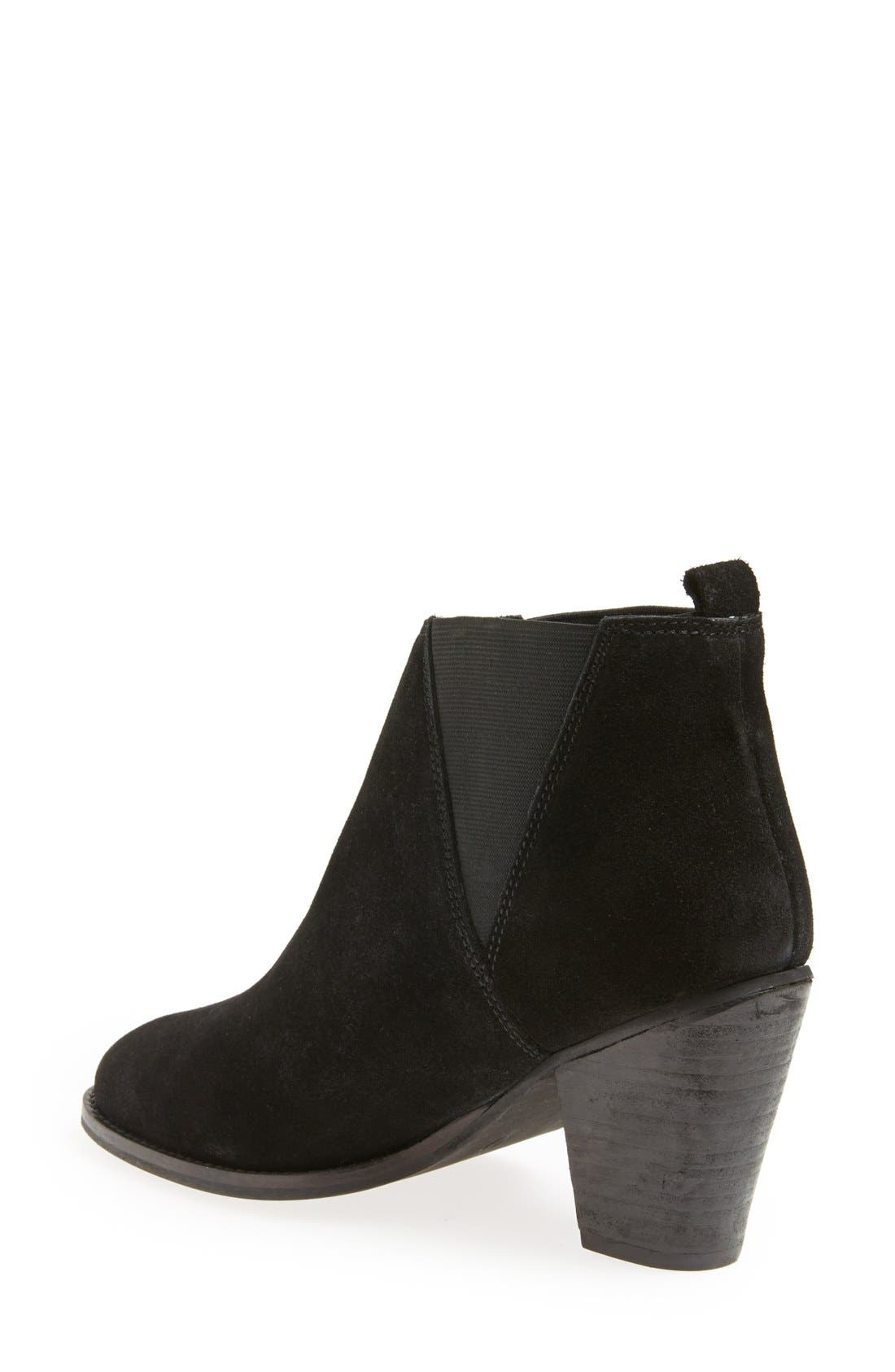 'Vaxio' Bootie, Alternate, color, BLACK
