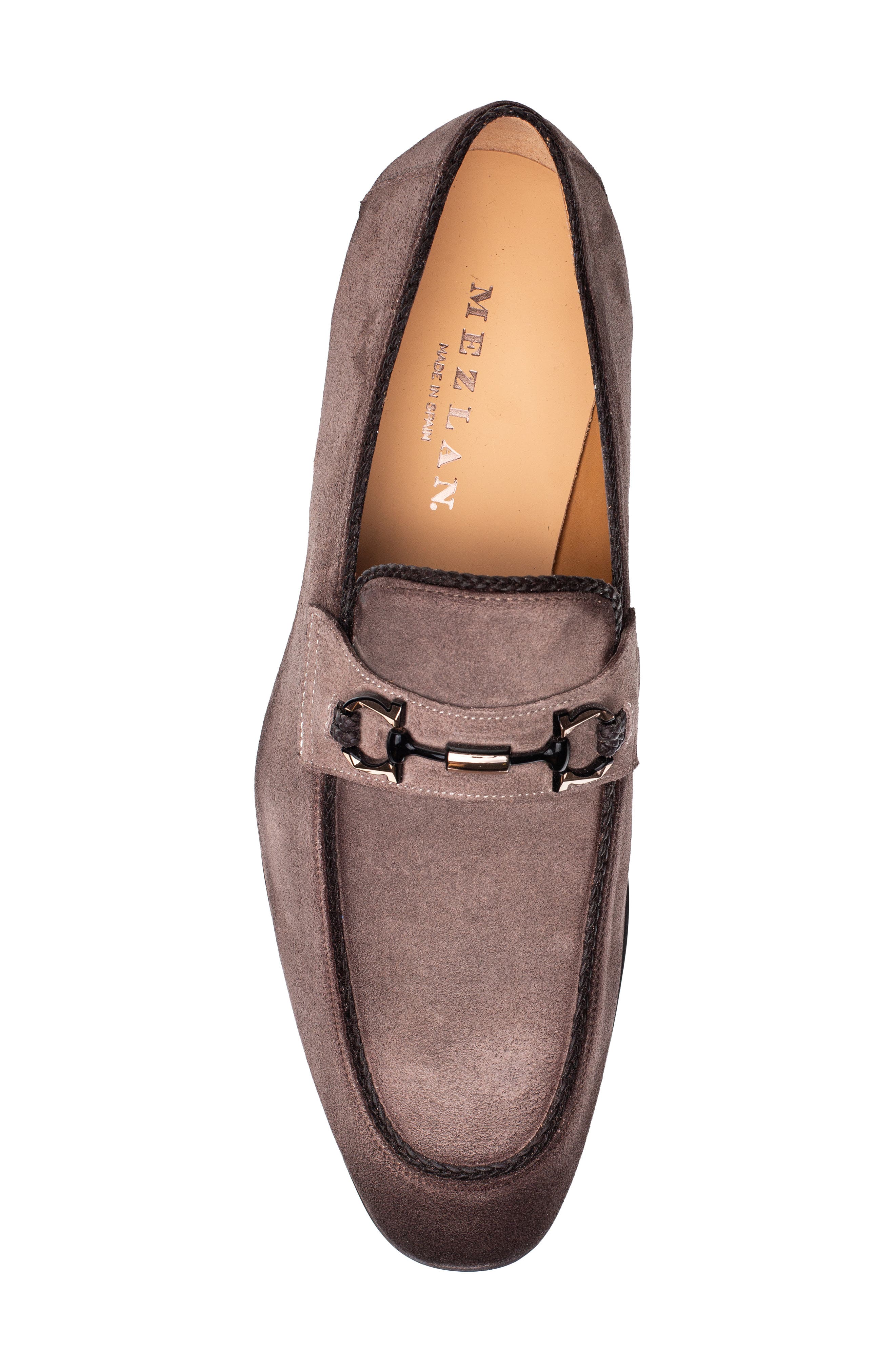 Antelope Leather Bit Loafer, Alternate, color, TAUPE