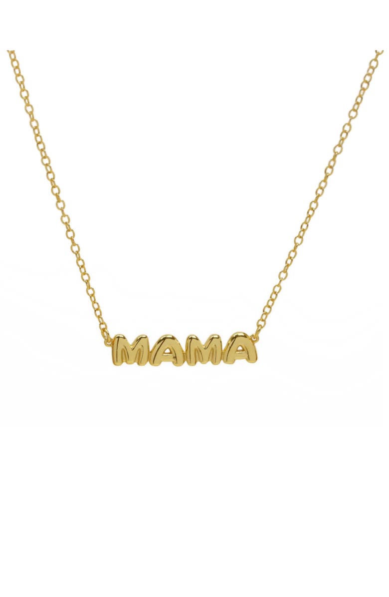 MacRae & Co. Bubble Mama Pendant Necklace, Main, color, Gold
