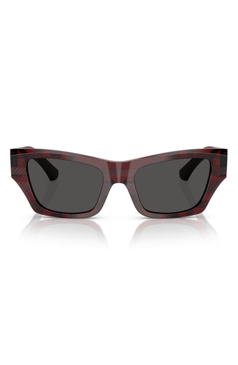 52mm Cat Eye Sunglasses