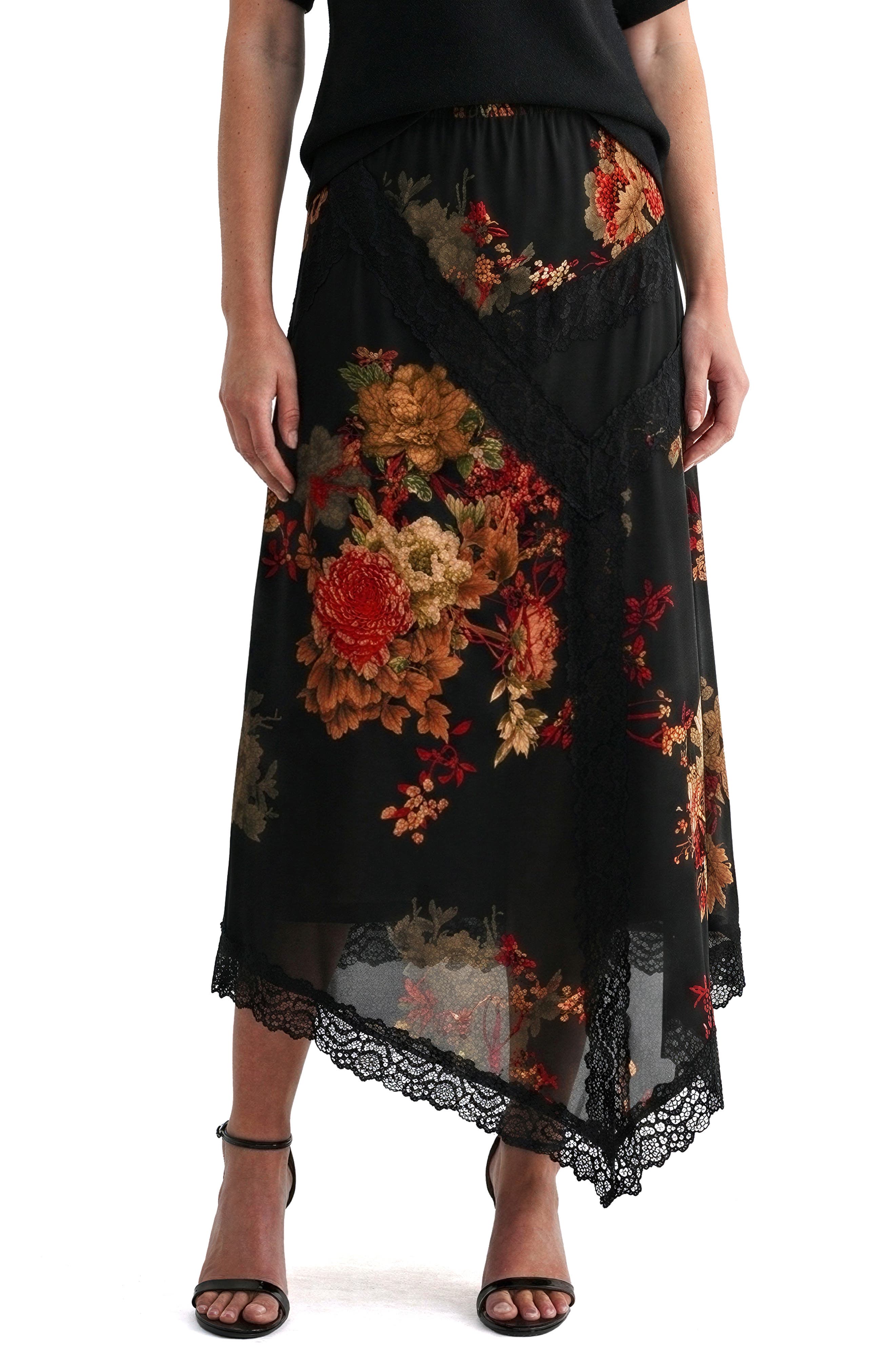 selected BLACK FLORAL