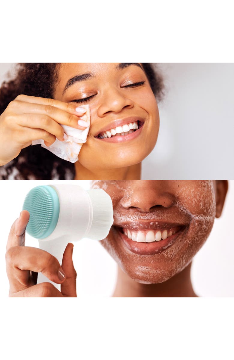 PURSONIC Nourishing Beauty Bundle Fractionated Coconut Oil (16 Oz) & Boar Bristle Bath Brush, Alternate, color, Multicolor