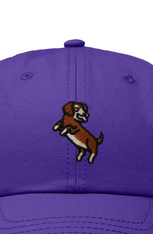 DALIX DALIX DACHSHUND EMBROIDERED DAD CAP