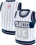 WEAR by Erin Andrews Women's WEAR by Erin Andrews  White New York Yankees Sporty Tank Top