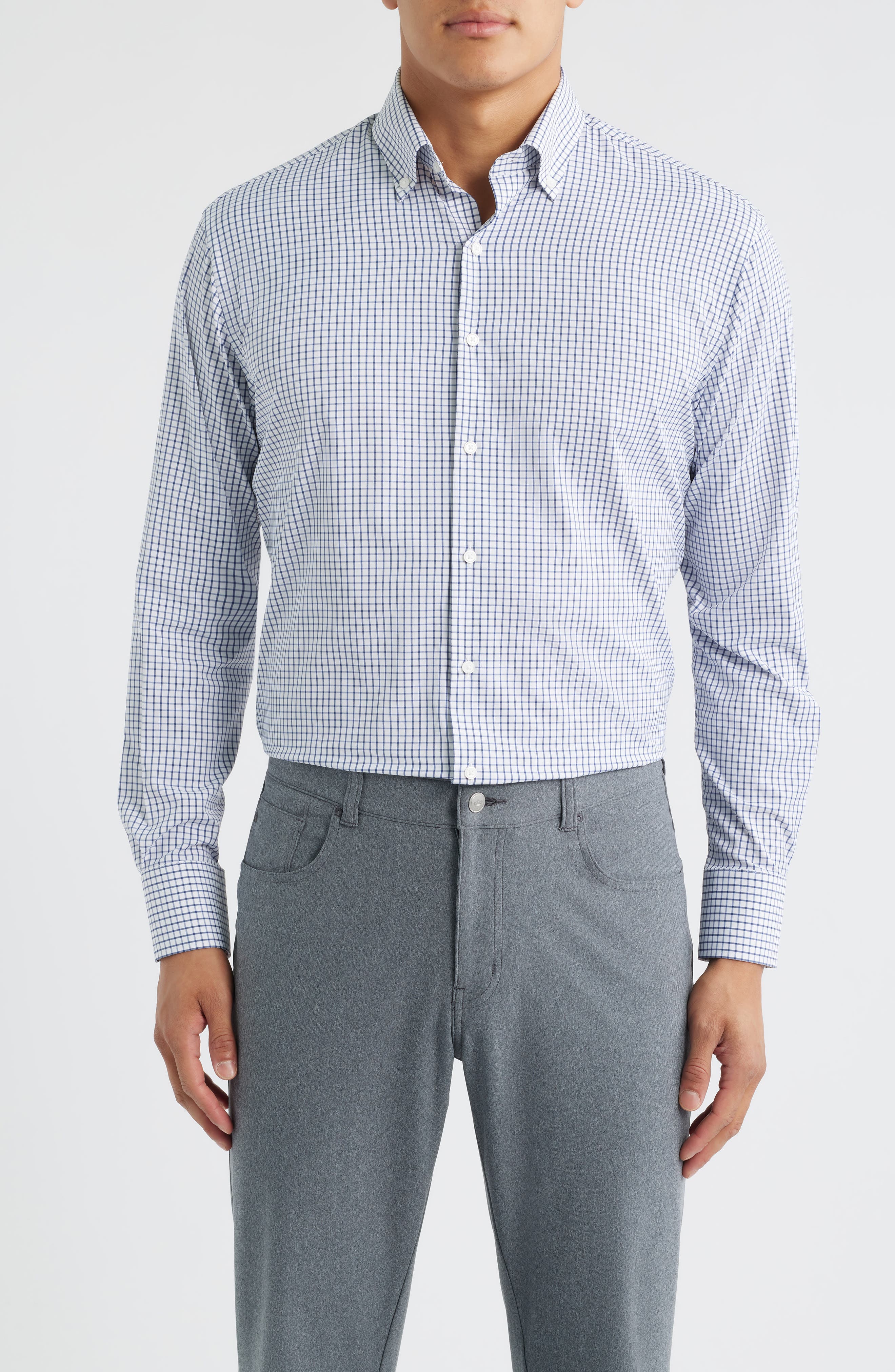 Hanford Check Performance Twill Button-Down Shirt - image 5