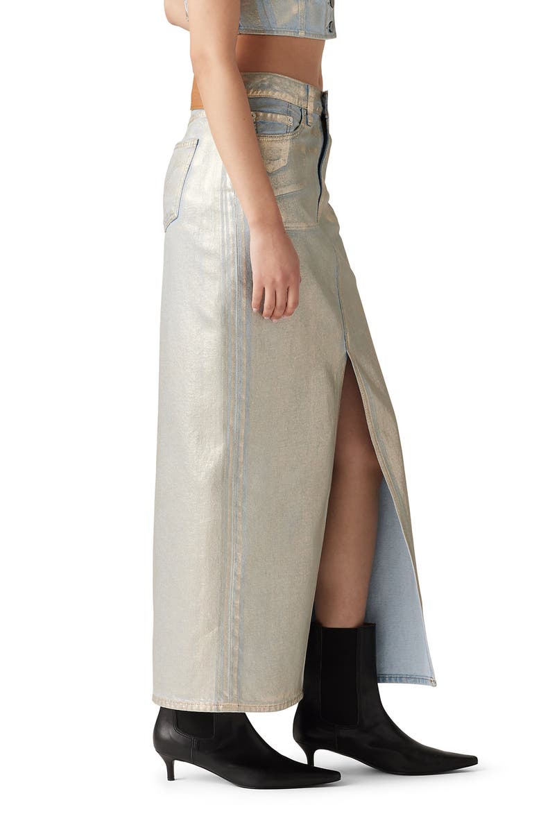 Levi's<sup>®</sup> Ankle Denim Column Skirt, Alternate, color, 