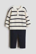 H&M 2-piece sweater and chinos set