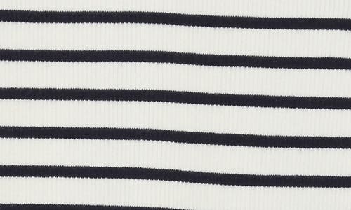 Derek Lam 10 Crosby Tirza Mixed Media Wool-blend Top In White