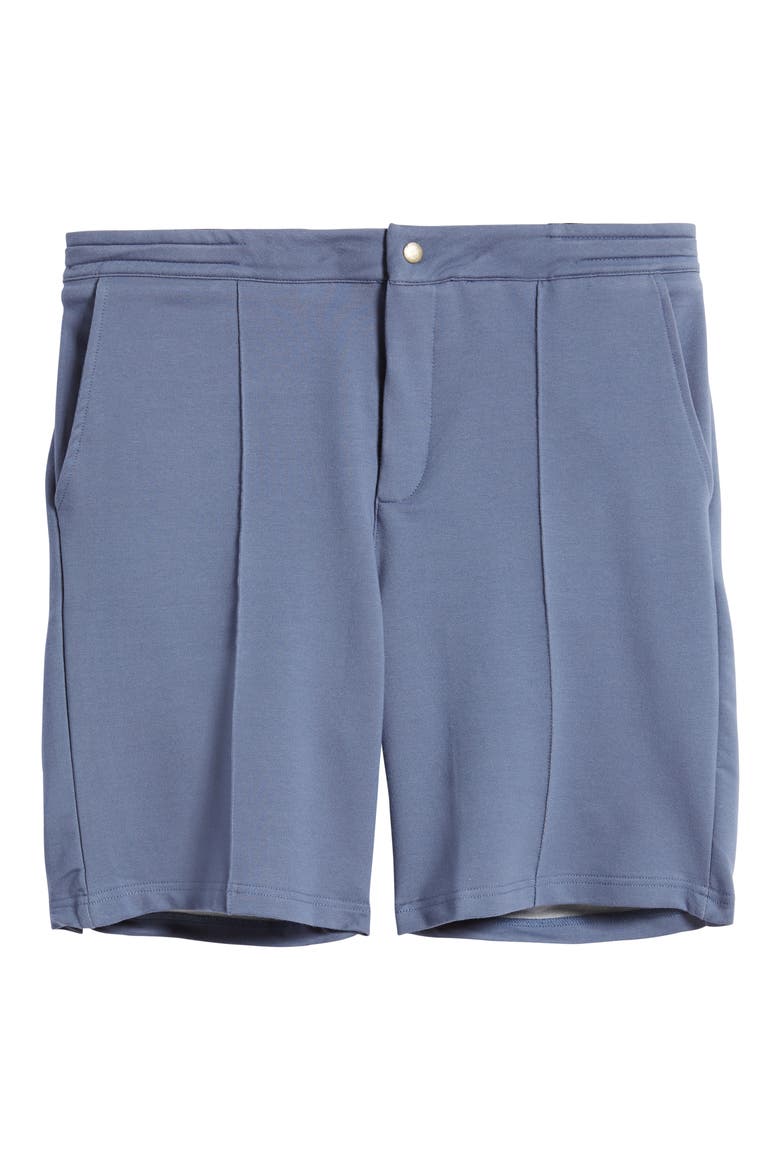 French Terry Shorts, Alternate, color, BLUE