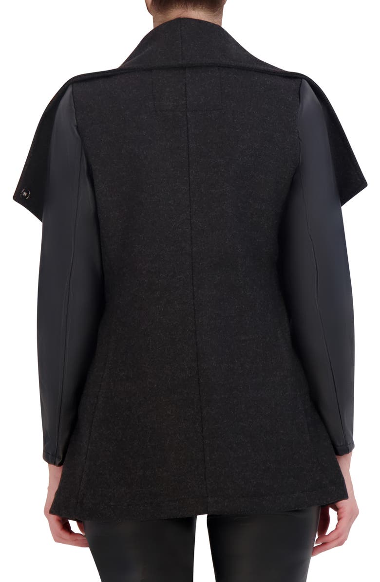 Ookie & Lala Faux Wool Drape Jacket, Alternate, color,