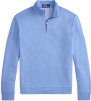 Polo Ralph Lauren Textured Double Knit Quarter Zip Pullover