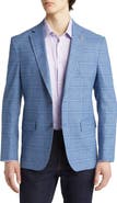 Ted Baker London Karl Slim Fit Soft Construction Plaid Wool Blend Sport Coat