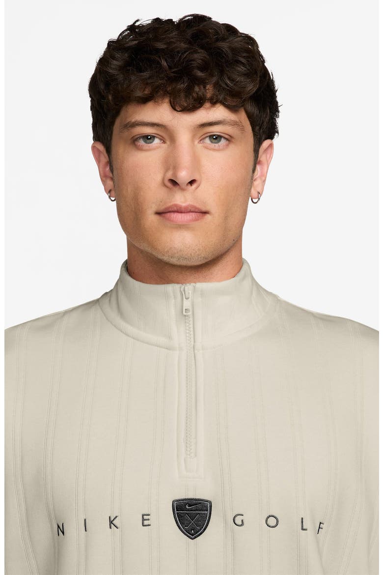 Therma-FIT Half-Zip Sweatshirt, Alternate, color, LIGHT OREWOOD BROWN