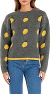 English Factory Lemon Crewneck Sweater