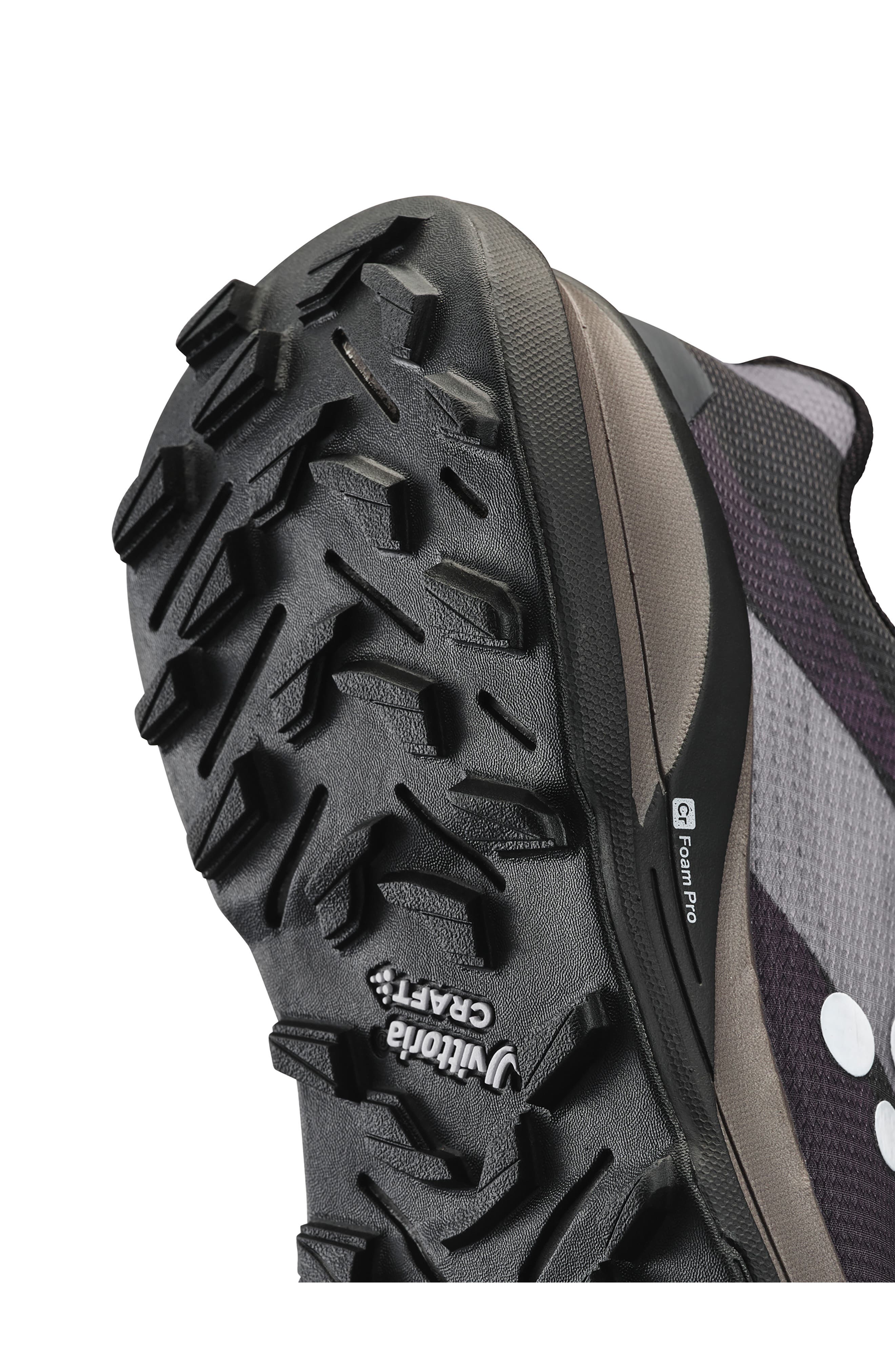 Craft Pure Trail Pro Running Shoe, Alternate, color, Black