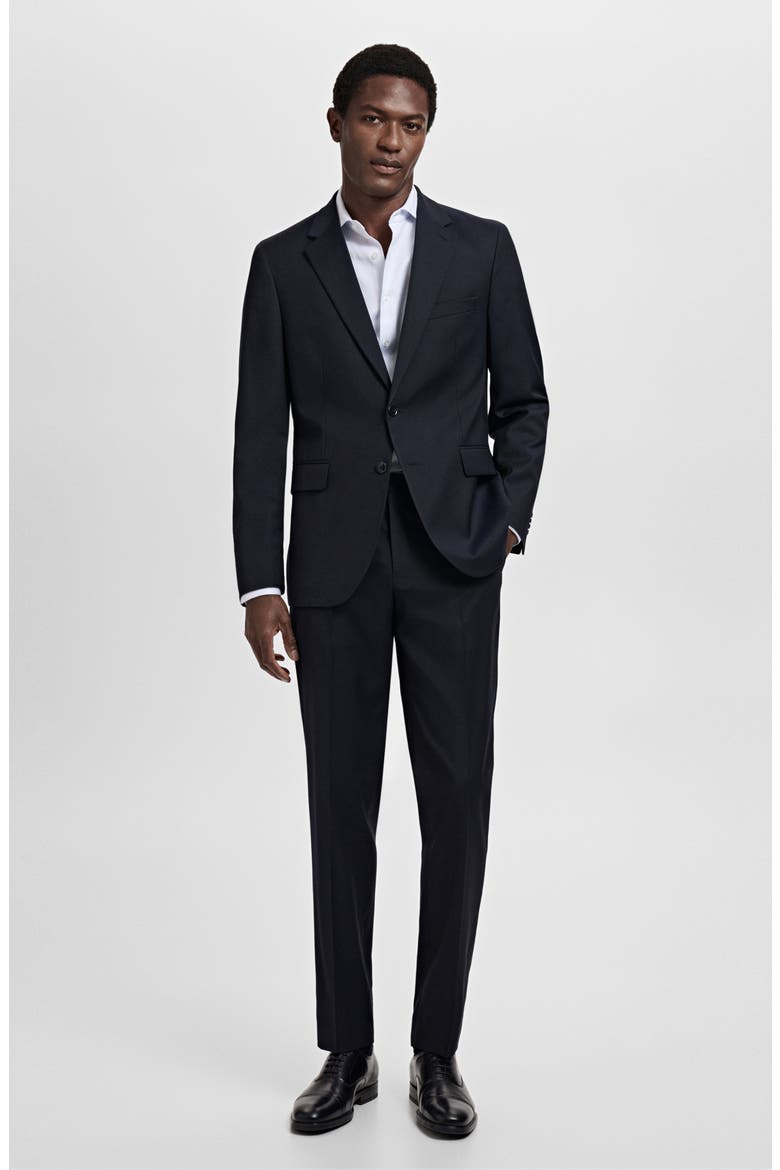 Slim Fit Suit Blazer, Alternate, color, NAVY