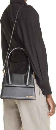 Jacquemus Le Grand Chiquito Leather Top Handle Crossbody Bag