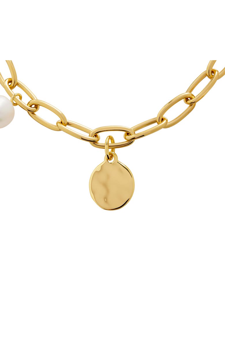 Monica Vinader Lucky Charm Bracelet, Alternate, color, 18K Gold Vermeil
