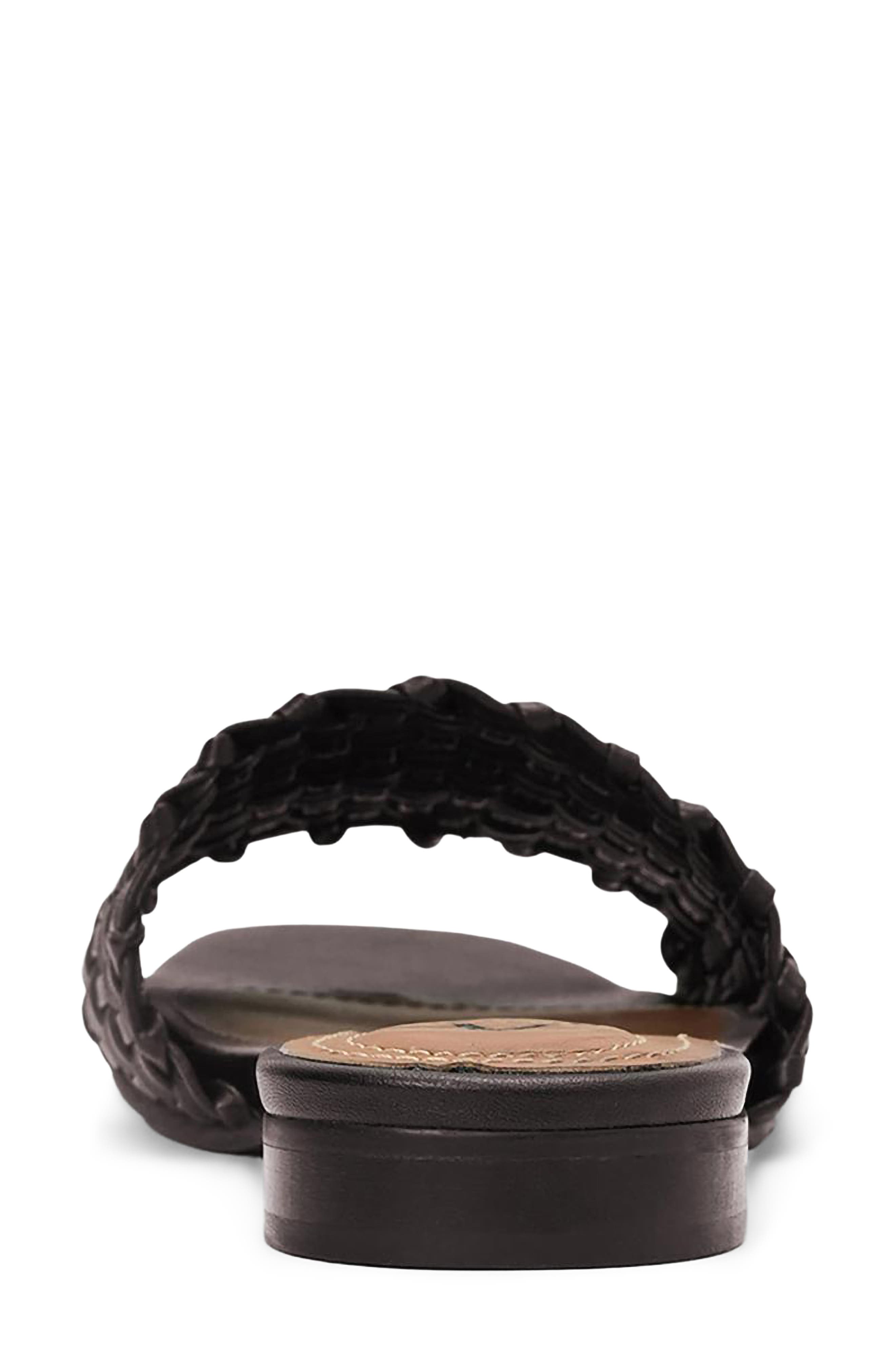 Brunello Weatherproof Slide Sandal, Alternate, color, ESPRESSO WOVEN