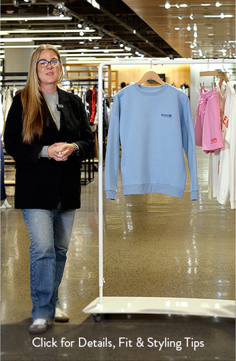 Ocean Heritage Graphic Sweatshirt, sales video thumbnail