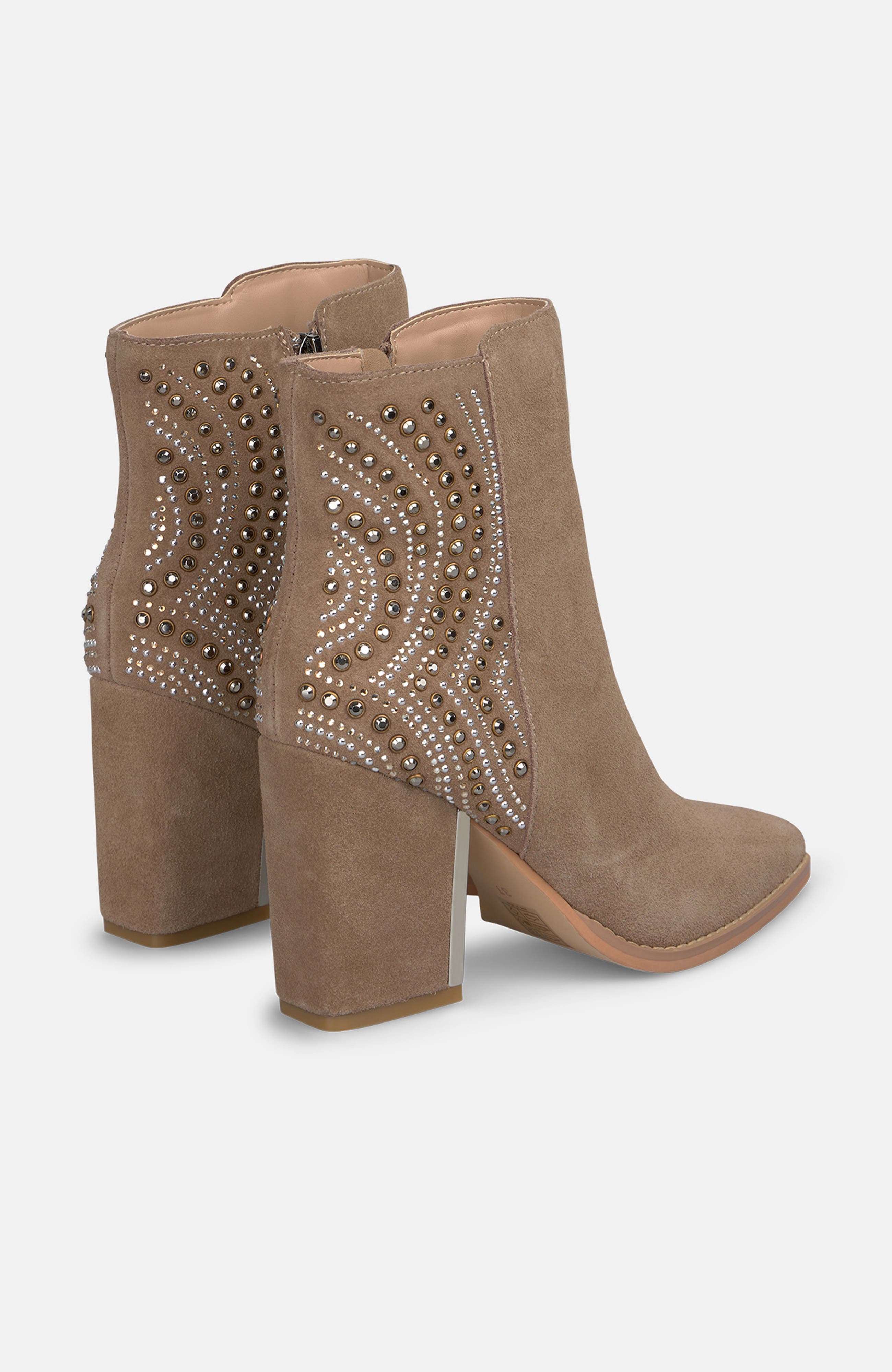 Ankle Boot Studded Design, Alternate, color, Vison