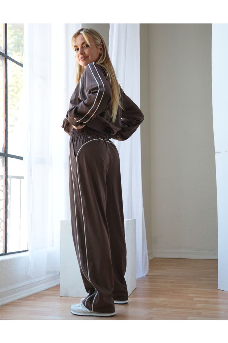 Track Mode Jacket, Alternate, color, Java/White