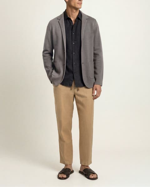 Rainer Tailored Merino Wool Blazer