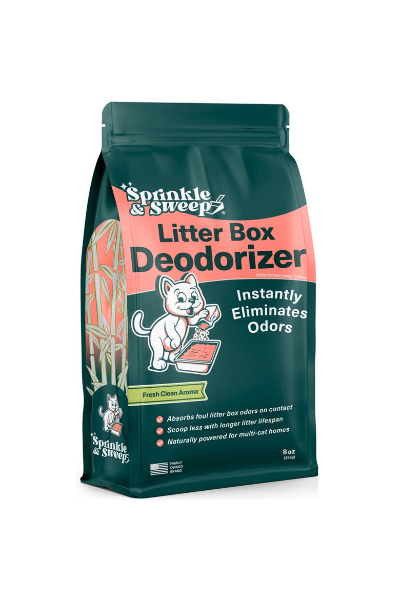 Litter Box Deodorizer, 8oz Bag, Main, color, Multicolored