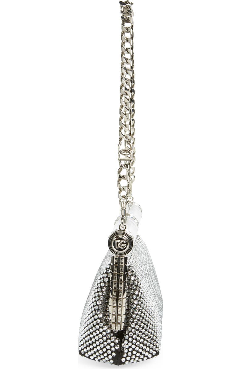 Dolce&Gabbana Bubu Crystal Embellished Clutch, Alternate, color,