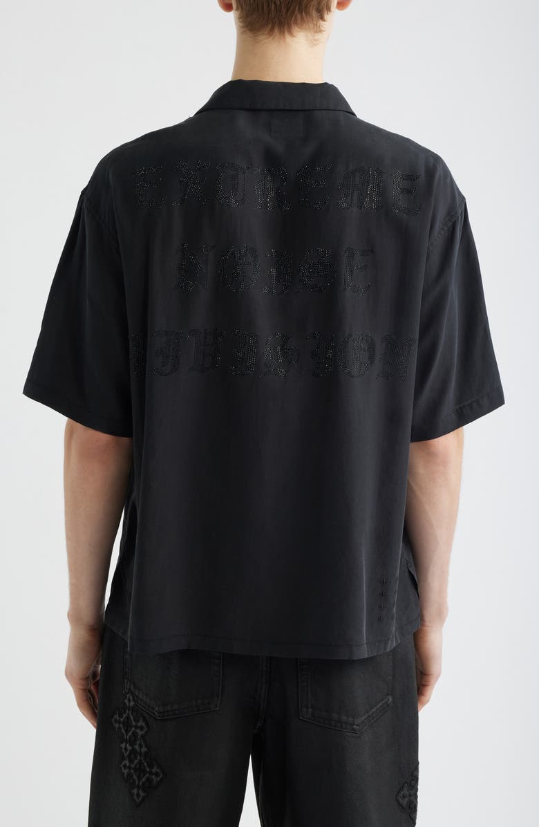 Ksubi End Diner Logo Camp Shirt, Alternate, color, 